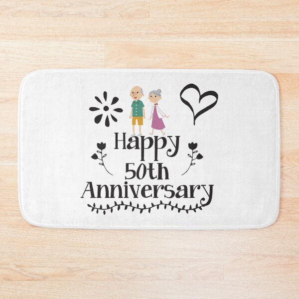 Item preview, Happy 50th Anniversary designed and sold by 4AllTimes.