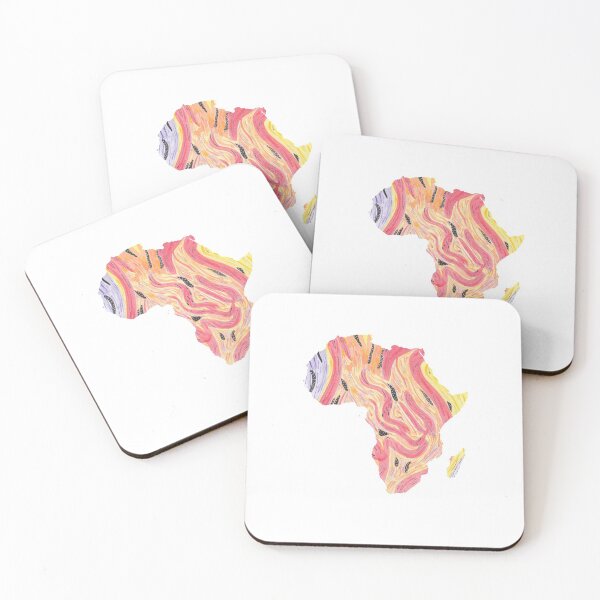 Item preview, Africa Abstract Tribal Watercolor Travel designed and sold by sharedipmemes.