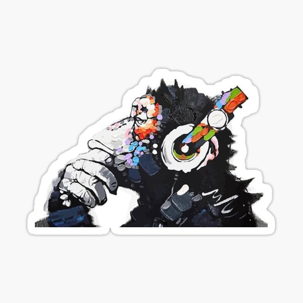 Banksy Stickers for Sale