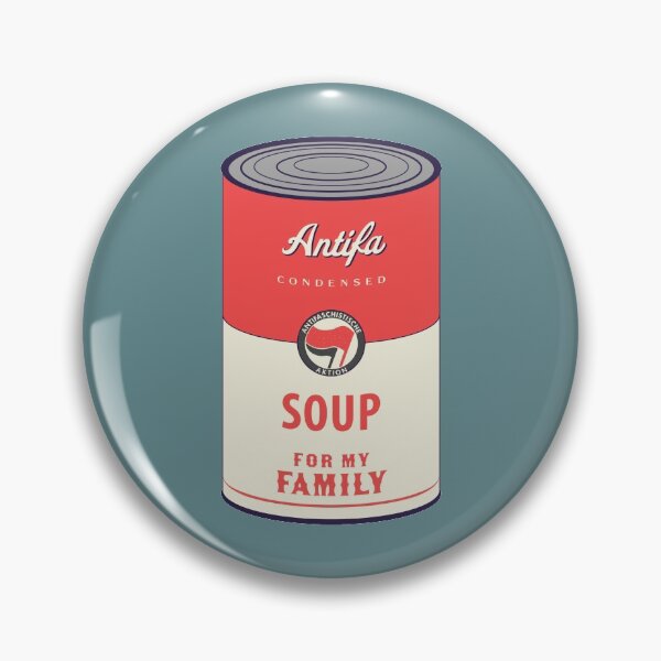 Item preview, Antifa Soup Can designed and sold by Sam Church.