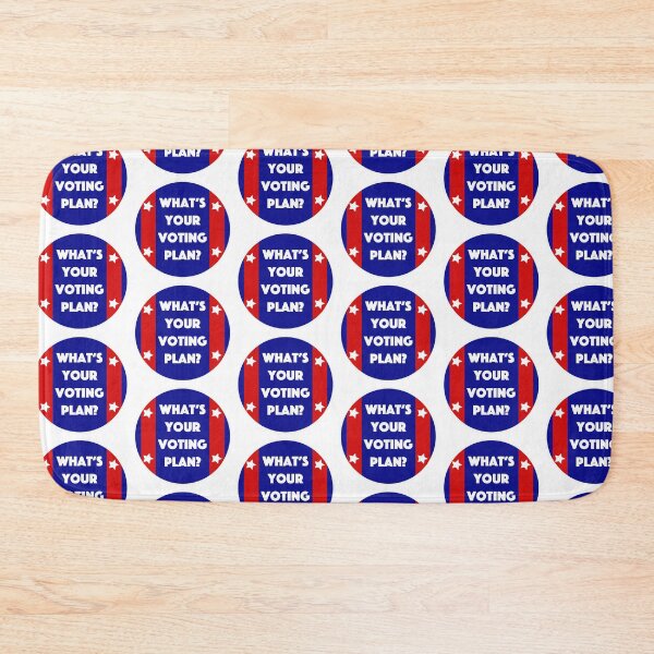 Item preview, What's Your Voting Plan? designed and sold by Tess Salazar Espinoza.