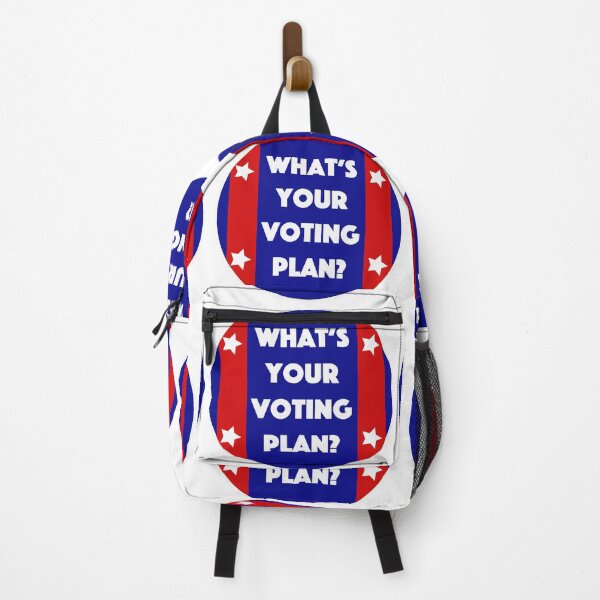 Item preview, What's Your Voting Plan? designed and sold by Tess Salazar Espinoza.