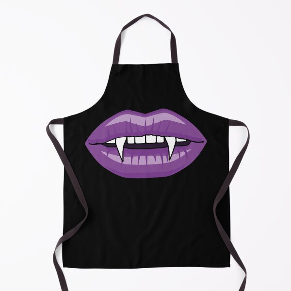Item preview, Vampire lips with fangs violet designed and sold by Kamiri.