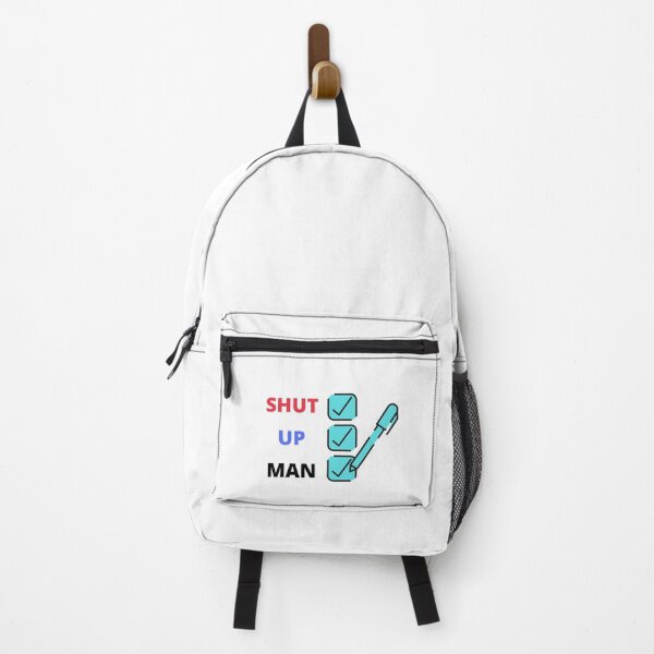 Item preview, Shut Up Man - Checklist White designed and sold by ckylin.