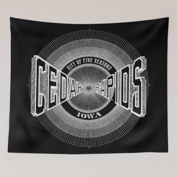 Item preview, Vintage Cedar Rapids, IA designed and sold by DonDota.