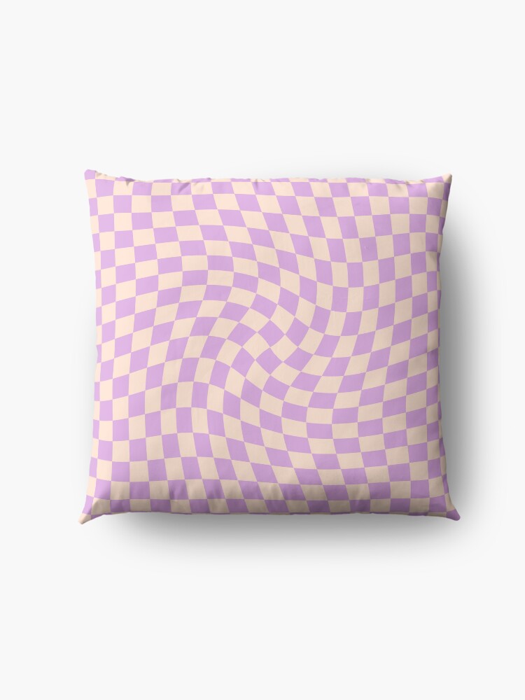 Alternate view of Check V - Lilac Twist Floor Pillow
