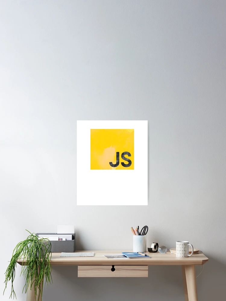Imagen 2 de 3, Póster con la obra Programador JS Watercolour Coder JavaScript, diseñada y vendida por sharedipmemes.