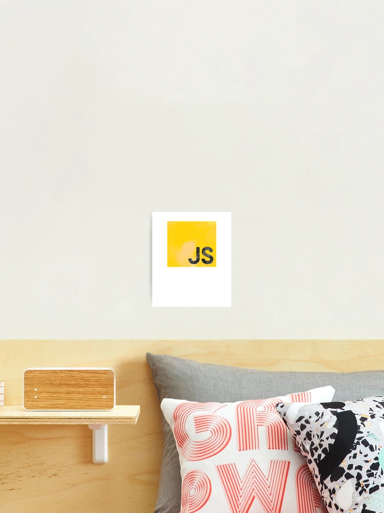 Thumbnail 2 of 3, Photographic Print, JS Watercolor Coder Programmer JavaScript designed and sold by sharedipmemes.