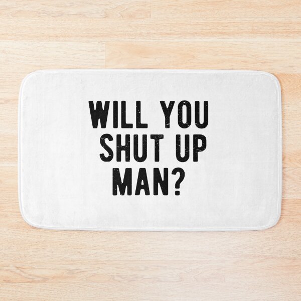 Item preview, Will You Shut Up Man? Biden Debate Quote designed and sold by CodingForTech.
