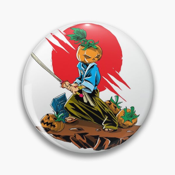 Item preview, Pumpkin samurai designed and sold by lewandoski212.
