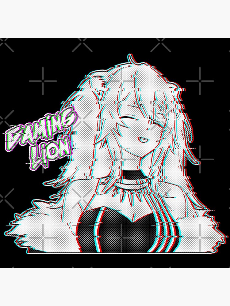 Shishiro Botan Hololive Glitched by TonaPlancarte