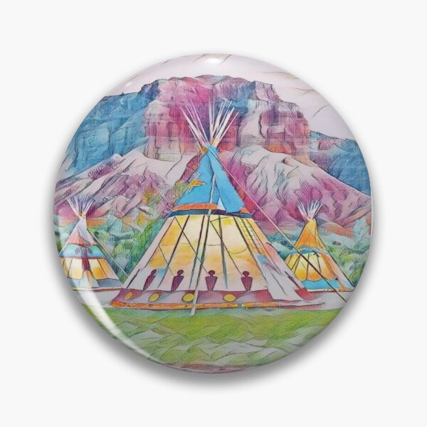 Item preview, Canvas Teepee Tent — Indian-Style Outdoor Play & Camping designed and sold by Galathi Designs.