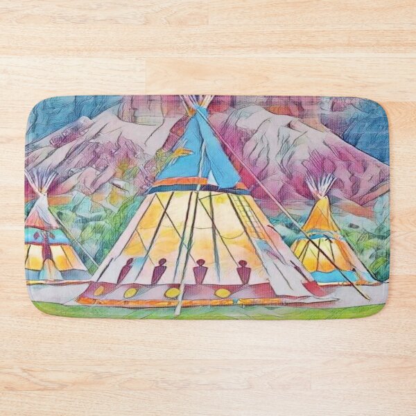Item preview, Canvas Teepee Tent — Indian-Style Outdoor Play & Camping designed and sold by Galathi Designs.