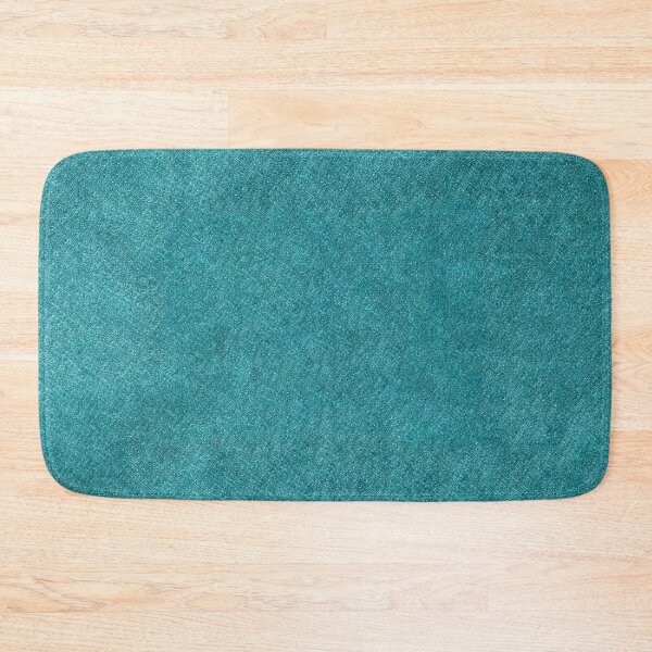Item preview, Bright Ocean Blue Plain Fabric Texture  designed and sold by aventi24.