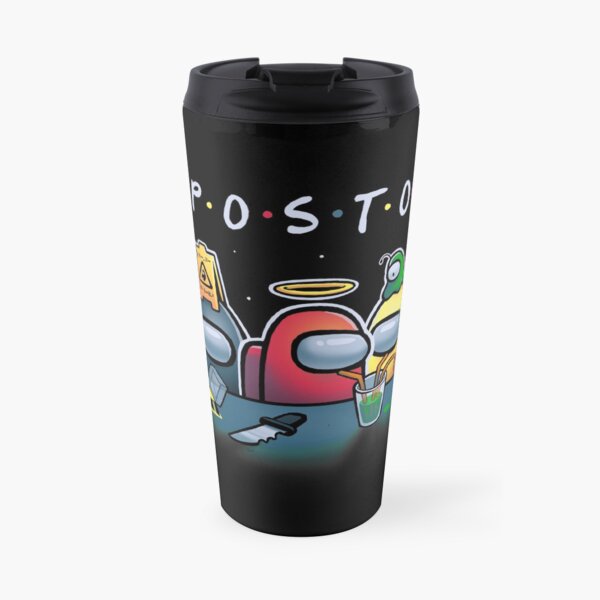 Crewmates IMPOSTORS / Among us - Friends TV Show Parody Travel Mug
