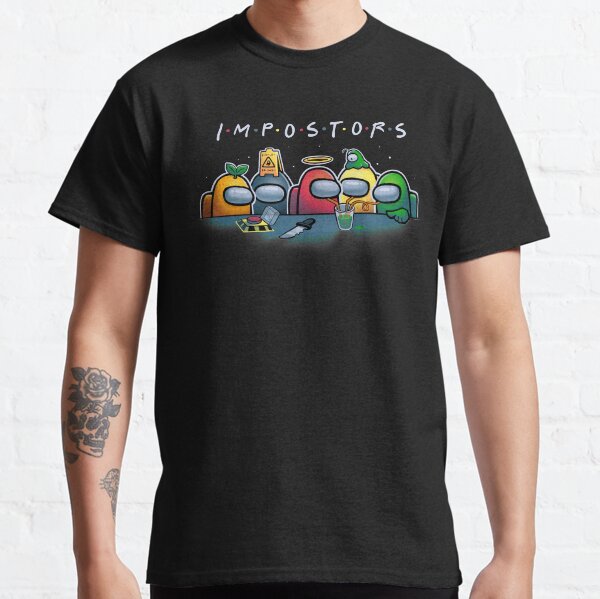 Crewmates IMPOSTORS / Parmi nous - Parodie de l'émission télévisée Friends T-shirt classique