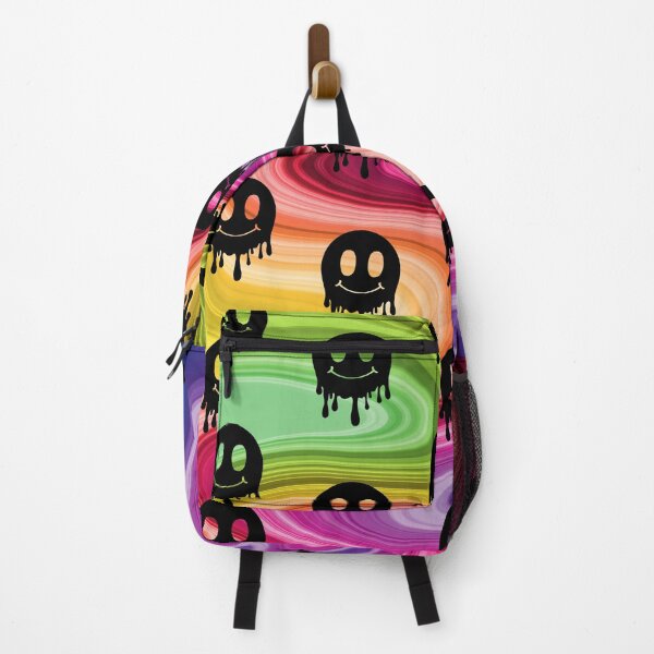 Artikelvorschau, Drippy Smiley & Rainbow Swirls entworfen und verkauft von potatoegoat.