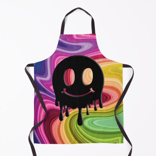Artikelvorschau, Drippy Smiley & Rainbow Swirls entworfen und verkauft von potatoegoat.