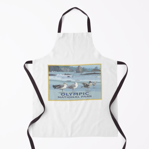 Item preview, Olympic National Park Washington Coast Seagulls designed and sold by jeff-jones.