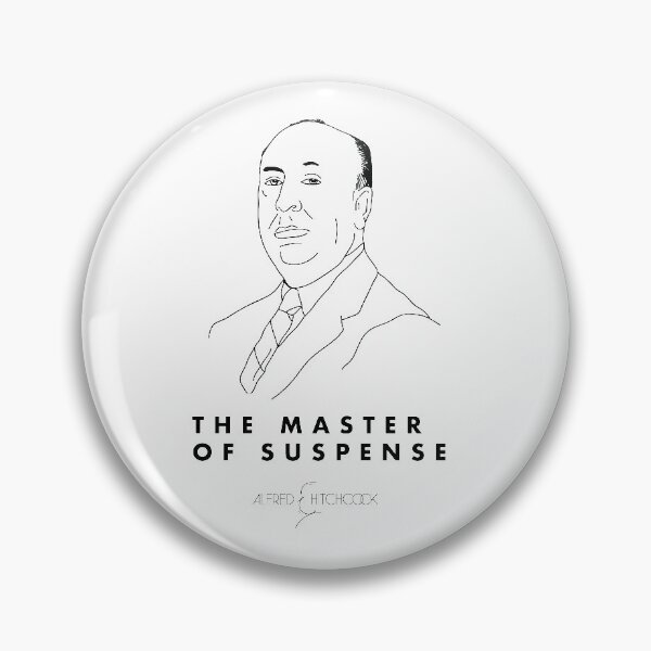 Item preview, THE MASTER OF SUSPENSE - alfred hitchcock - Portrait - Minimalist designed and sold by Tropical Blood.