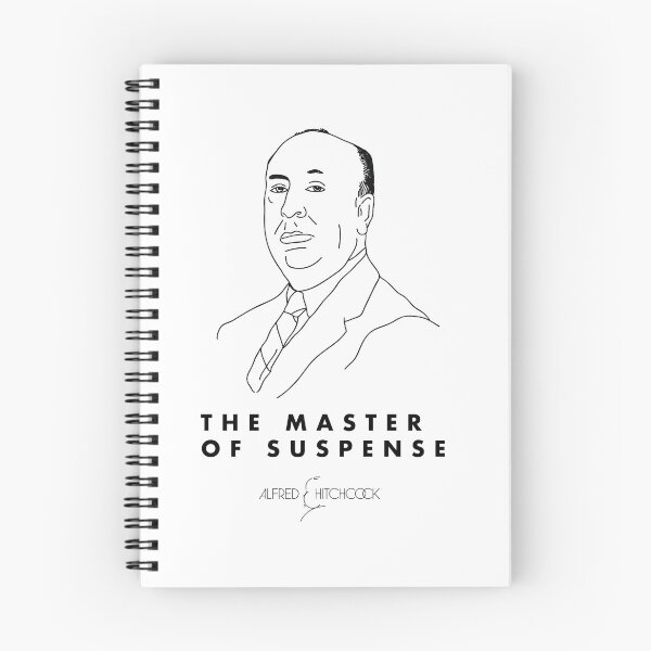 Item preview, THE MASTER OF SUSPENSE - alfred hitchcock - Portrait - Minimalist designed and sold by Tropical Blood.