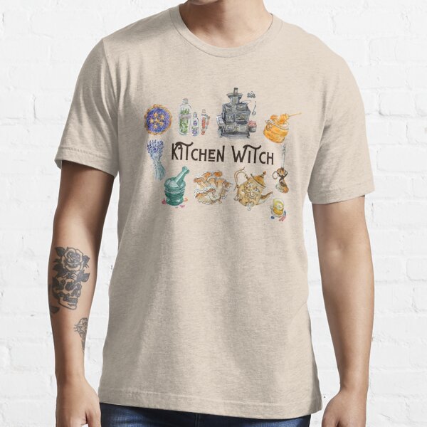 Kitchen Witch Emblem  Essential T-Shirt