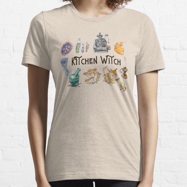 Kitchen Witch Emblem Essential T-Shirt