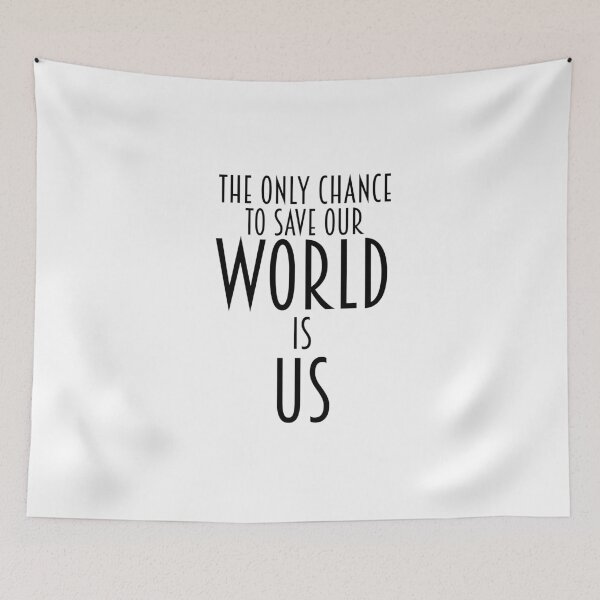 Item preview, The Umbrella Academy-Inspired "To Save Our World" designed and sold by mulberrydragon.
