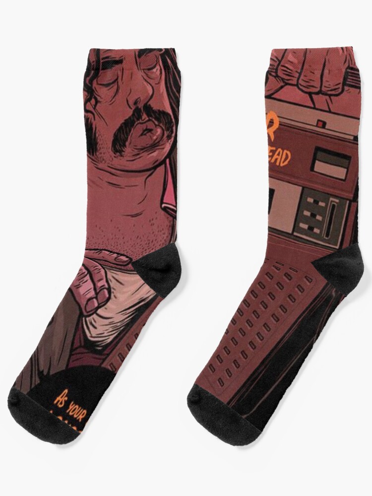 Fear And Loathing In Las Vegas Socks By Bobeacm Redbubble