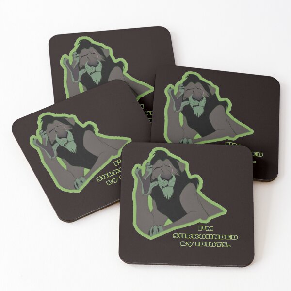 Item preview, Scar - "I'm surrounded by idiots" designed and sold by HermesRy.