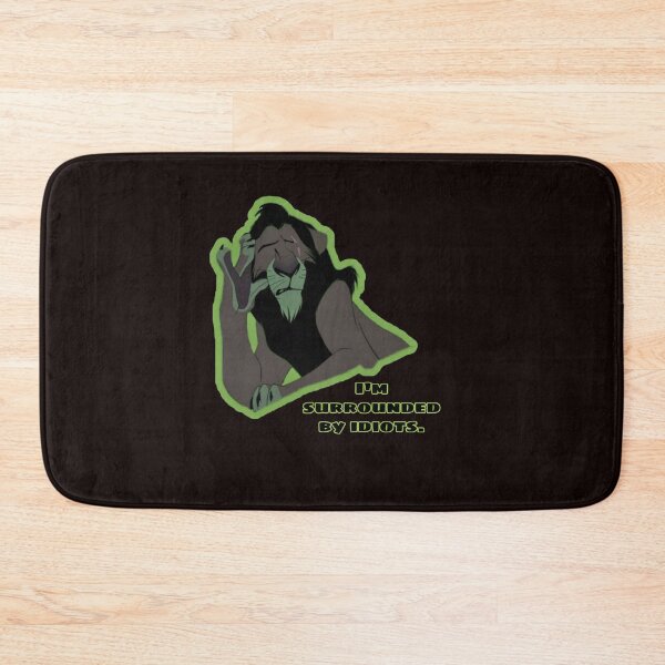 Item preview, Scar - "I'm surrounded by idiots" designed and sold by HermesRy.