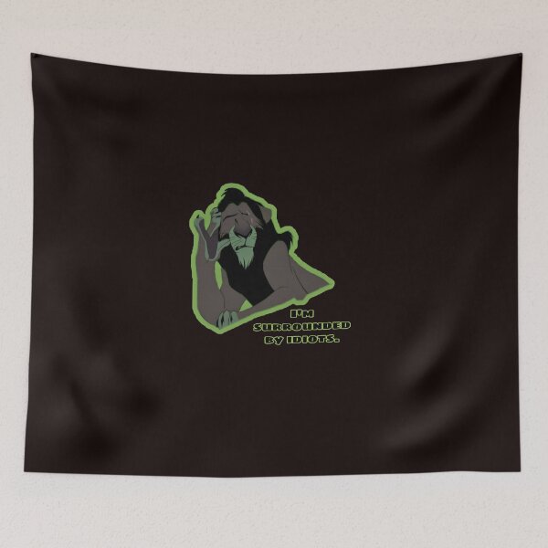 Item preview, Scar - "I'm surrounded by idiots" designed and sold by HermesRy.