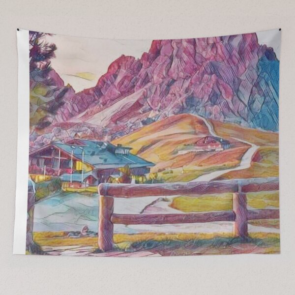 Item preview, Mountain Lodge Cabin Sign - Rustic Outdoor Decor designed and sold by Galathi Designs.