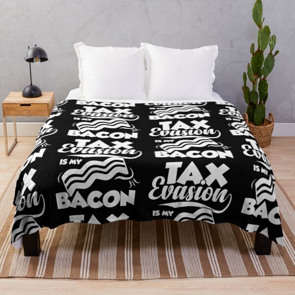 Item preview, Tax Evasion Is My Bacon | Hilarious Financial Meme designed and sold by GravitiTees.