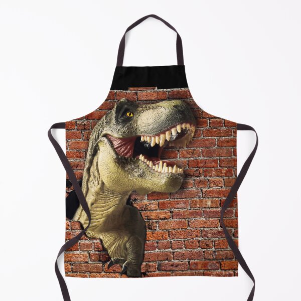 Item preview, Dino TRex breaks through a wall designed and sold by Nicole Bleck.