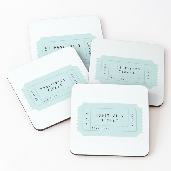 Item preview, Positivity Ticket designed and sold by alwayselle.