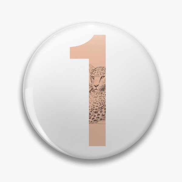 Item preview, Leopard Type 1 Enneagram peach designed and sold by Zeitgeist-.