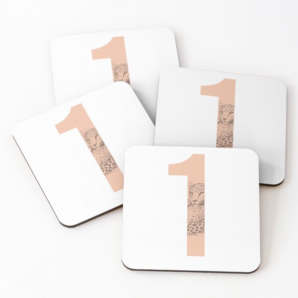 Item preview, Leopard Type 1 Enneagram peach designed and sold by Zeitgeist-.