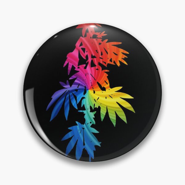 Item preview, colored hemp plant designed and sold by designMarks.