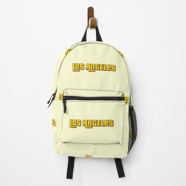 Item preview, Los Angeles Travel Retro Hip Yellow designed and sold by sharedipmemes.