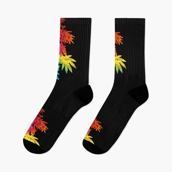 Item preview, colored hemp plant designed and sold by designMarks.