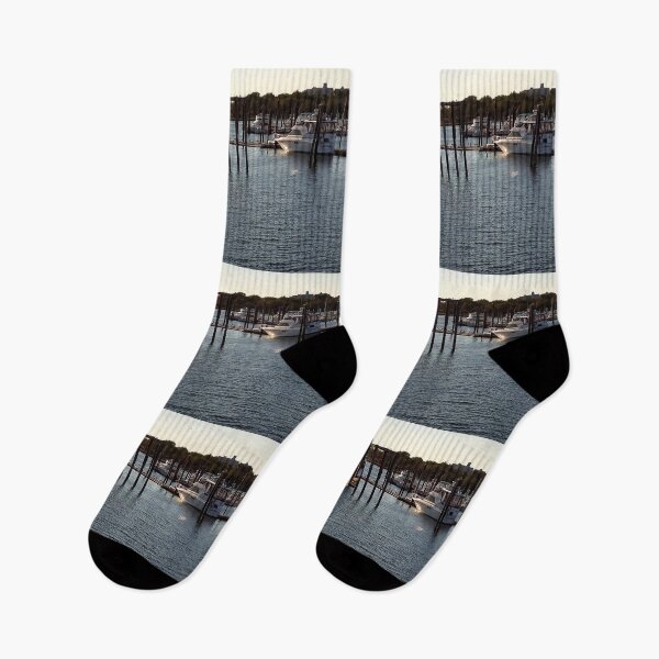 Item preview, Boats on the Dock design designed and sold by marvacousins246.