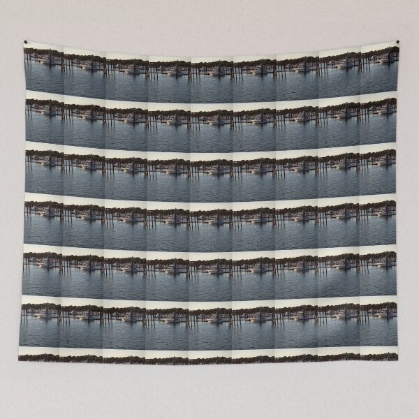 Item preview, Boats on the Dock design designed and sold by marvacousins246.