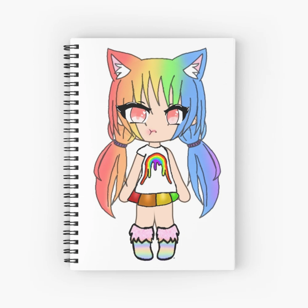 Eirian - gacha edit Spiral Notebook for Sale by BambooBanana