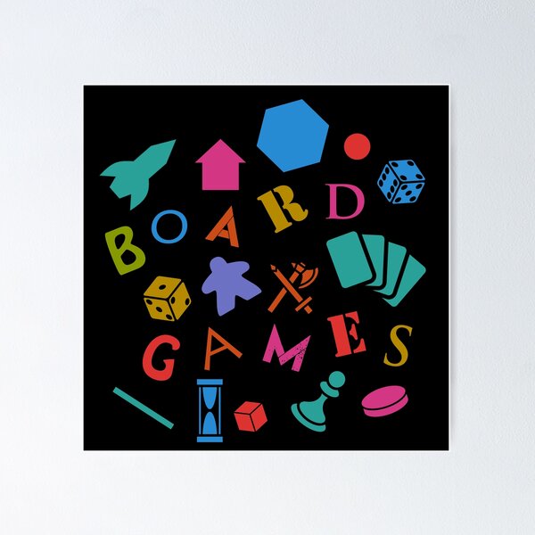 Online store of board games for whole family concept poster. Happy friends  playing who am I game Stock Vector by ©TopVector 467475356