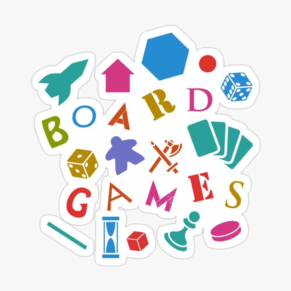 Online store of board games for whole family concept poster. Happy friends  playing who am I game Stock Vector by ©TopVector 467475356