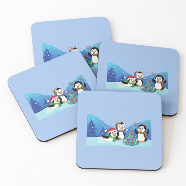 Item preview, Christmas Penguins  designed and sold by MrRoccoBlue.