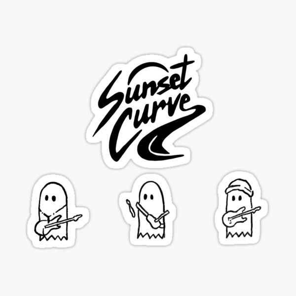 Ghost Band Sticker