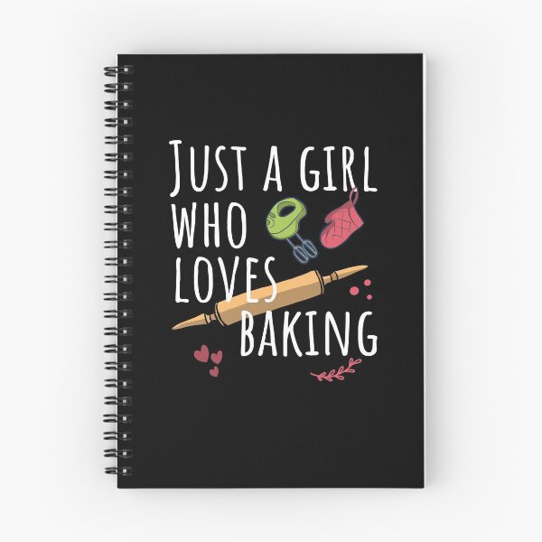 Item preview, Just A Girl Who Loves Baking designed and sold by Betsytiptoe.
