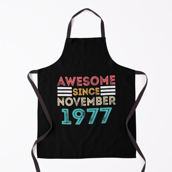 Item preview, Retro Vintage 43rd Birthday - Awesome Since November 1977 designed and sold by meedTee.
